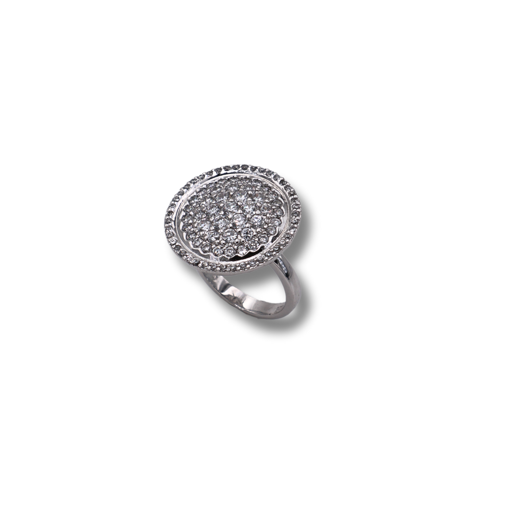 Bague argent ronde - OLI-CL64AAY8